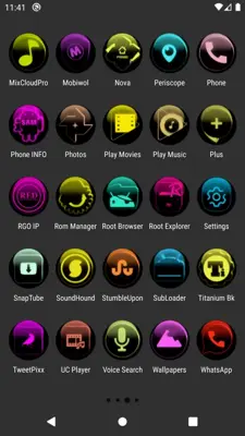 Colorful Glass Orb Icon Pack Free android App screenshot 4