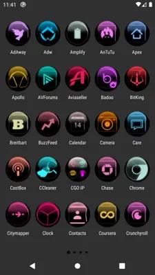 Colorful Glass Orb Icon Pack Free android App screenshot 6